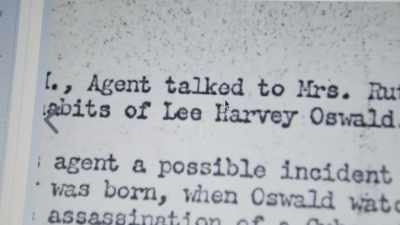 An informant reported that Michael was
overheard to comment that he felt Sure Lee - The Assassination & Mrs. Paine
