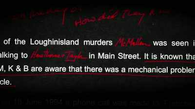 An informer told police - No Stone Unturned