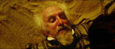 An interesting face, the kind
they use to sell insurance. - The Man Who Killed Don Quixote