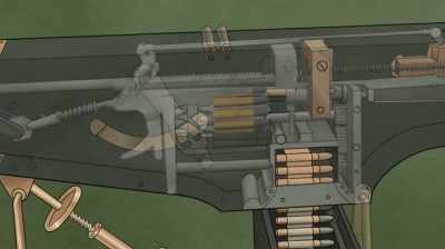 An internal component called
the breech block - Six Degrees with Mike Rowe