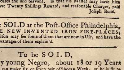 An ironworker who was
a fellow Junto member - Benjamin Franklin