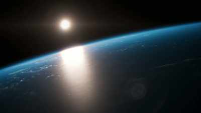 ...an ocean world where, long ago,
life began. - Universe