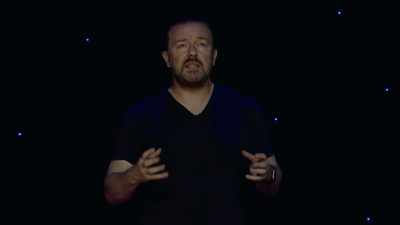An old-fashioned joke." - Ricky Gervais: Humanity