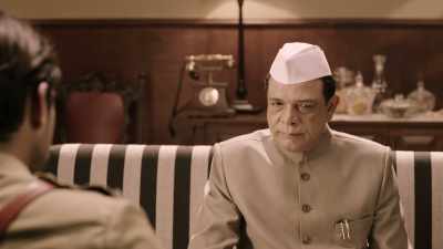 An old professor visited
me in my office today. - The Gandhi Murder