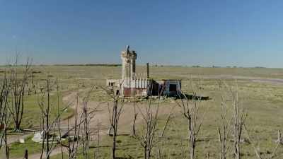 An old slaughterhouse
symbolizes - Aerial Argentina