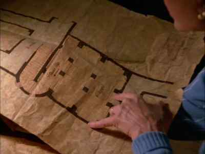 An underground crypt. - Murder, She Wrote