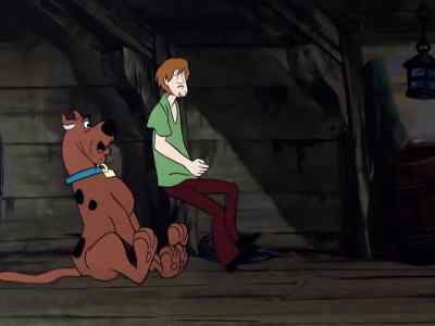 An unfriendly ghost sword! - Scooby-Doo, Where Are You!