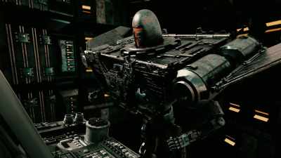 An unidentified ship - Robotica Destructiva