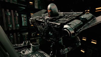 An unidentified ship - Robotica Destructiva
