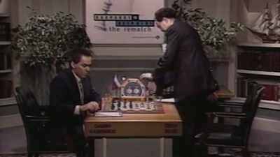 {\an1}- As chess world champion
Garry Kasparov - Coded Bias