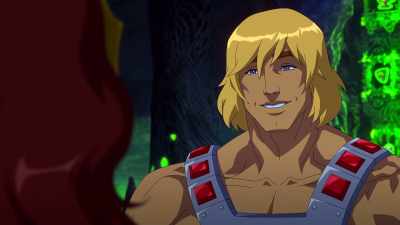 {\an1}Explosive entrance, - Masters of the Universe: Revolution