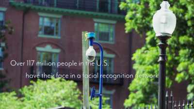 {\an1}has their face in a facial
recognition network - Coded Bias