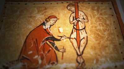 {\an1}So they treated these imbalances
by bleeding patients - Mysteries of Mental Illness