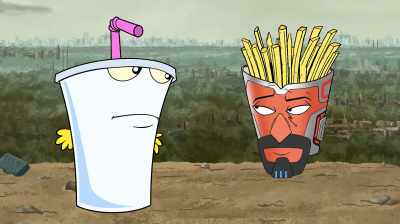 {\an5}Yeah, I got nowhere to go - Aqua Teen Forever: Plantasm
