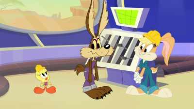 {\an8}Admittedly, I am bothered
by the Road Runner's
"beep beeps." - Bugs Bunny Builders