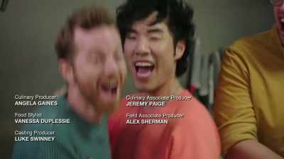 {\an8}[all cheering] - No Recipe Road Trip With the Try Guys