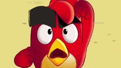 {\an8}And he'll fight beak and talon
to defend it! Right, Harold? - Angry Birds: Summer Madness