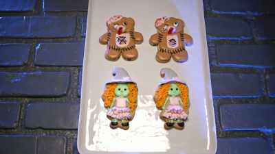 {\an8}and for my formerly cute cookie, - Halloween Cookie Challenge