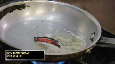 {\an8}And then I'm going to add
some curry leaves. - No Recipe Road Trip With the Try Guys