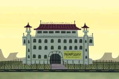 {\an8}BLING-BLING BOY:
Yes, it's my third time in the facility this year, - Johnny Test