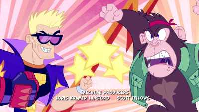 {\an8} Captain Punch! - Johnny Test