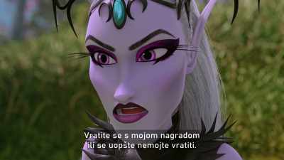 {\an8}Come back with my prize,
or don't come back at all. - Unicorn Academy
