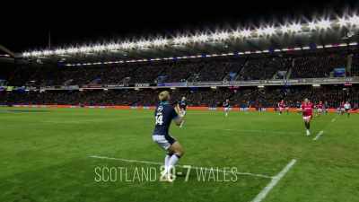 {\an8}[commentator 3] The crosskick again,
and Steyn's reaching for it! - Six Nations: Full Contact