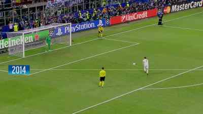 {\an8}Cristiano kicks! Goal! Goal! - Real Madrid: Until the End
