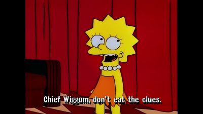 {\an8}(distorted) - The Simpsons