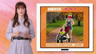 {\an8}Don't buy into
the misleading reputation, - What Am I Eating? With Zooey Deschanel