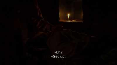 {\An8}Eh?
- Get up. Get up for some watermelon. - Honeyland