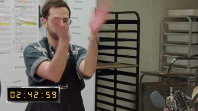 {\an8}- [Eugene] Got it.
- So, it was two, - No Recipe Road Trip With the Try Guys