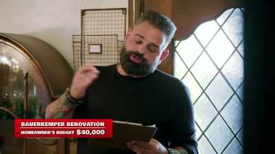 {\an8}Even on a conservative end,
I'm probably more like... - Renovation Impossible