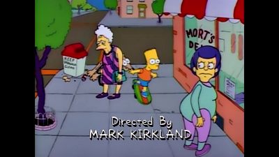 {\an8}Gah! - The Simpsons