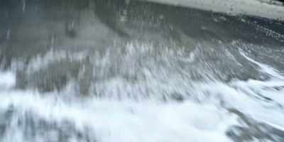 {\an8}[gentle music becomes distorted] - Surviving Summer