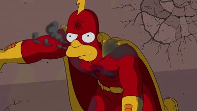 {\an8}(grunts, groans) - The Simpsons