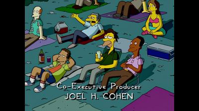 {\an8}Hey, can you
fix the sound?! - The Simpsons