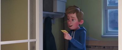 {\an8}Hi Danny, fab chickpea acting! - That Christmas