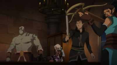 {\an8}I could really
use my lute about now. - The Legend of Vox Machina