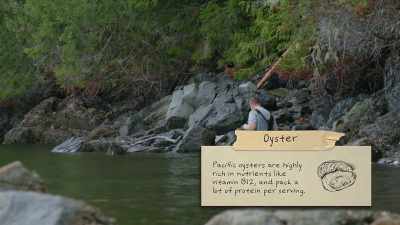 {\an8}I definitely know oysters
are gonna be on my menu. - Chefs vs Wild