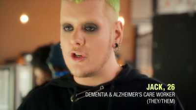 {\an8}I go for three different,
kind of, undertones to start with. - Glow Up: Britain's Next Make-Up Star