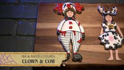 {\an8}I have a scary clown, - Halloween Cookie Challenge