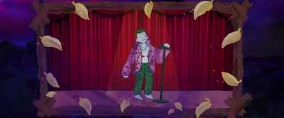 {\an8}I hear Batman's picking
Dent as his running mate, - The People's Joker
