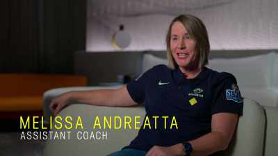 {\an8}I love them. They are passionate, - Matildas: The World at Our Feet