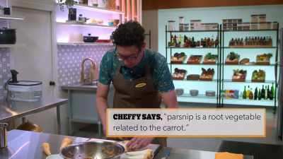 {\an8}I wanna add a nice vegetable - Secret Chef