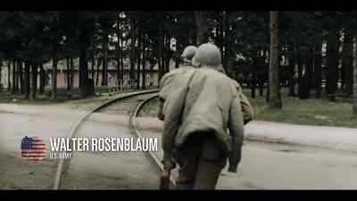 {\an8}We rode down a road towards Dachau. - World War II: From the Frontlines