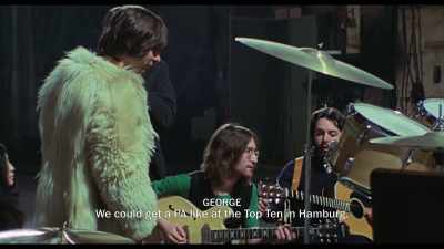 {\an8}If you can think of a-- - The Beatles: Get Back