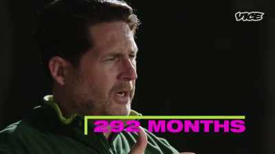 {\an8}I'm like, "292 months
divided by 12." - I Was a Teenage Felon