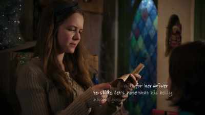 {\an8}Let's hope that his belly
hasn't gotten too wide." - Mystery on Mistletoe Lane