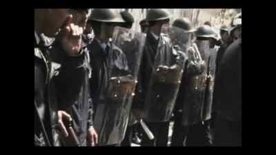 {\an8}Libyan anger over
United Nations' sanction vote - Lockerbie: A Search for Truth